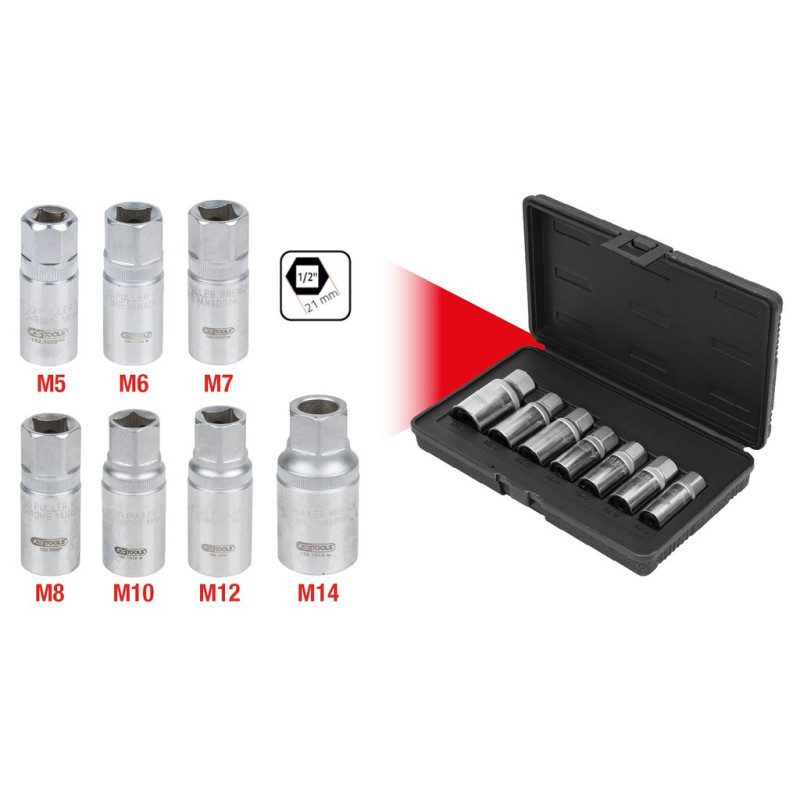 Coffret De Dégoujonneuse À Rouleaux, 7 Pcs