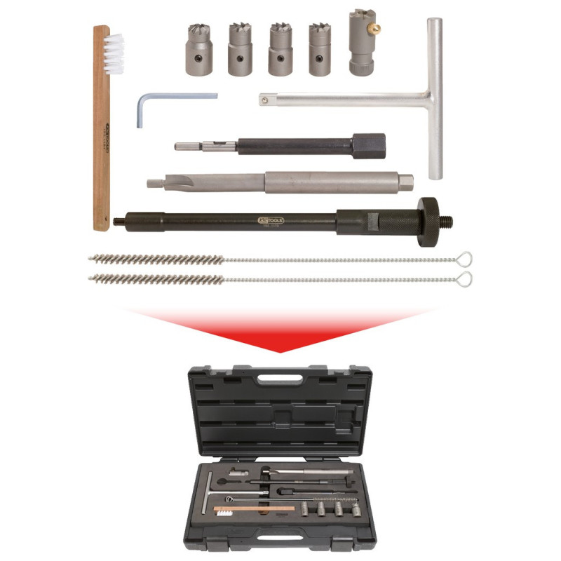 Kit De Nettoyage Pour Sièges D Injecteurs 13Pcs