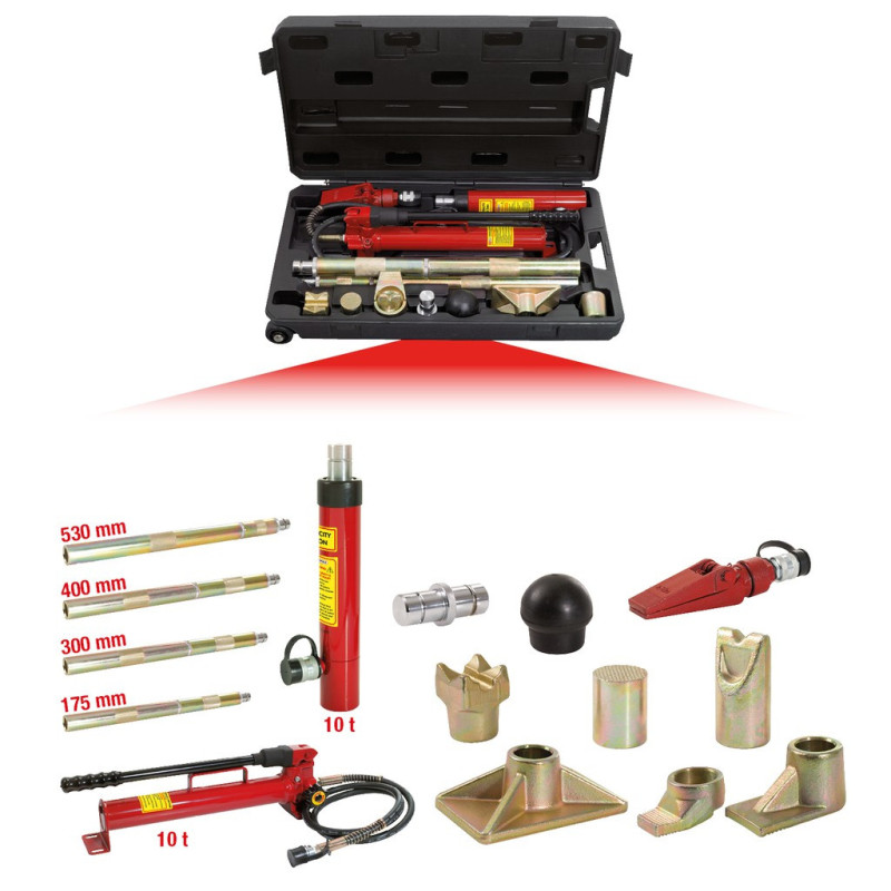 Coffret De Redressage Pour Carrossier Pl, 17 Pcs