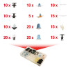 Assortiment D'Agrafes Pour Audi, 160 Pcs
