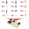 Assortiment D'Agrafes Pour Mercedes, 270 Pcs
