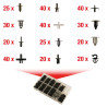 Assortiment D'Agrafes Pour Volvo, 350 Pcs