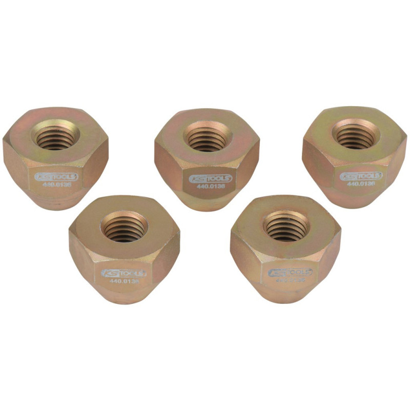 Jeu De 5 Écrous Spéciaux, M14 X 2