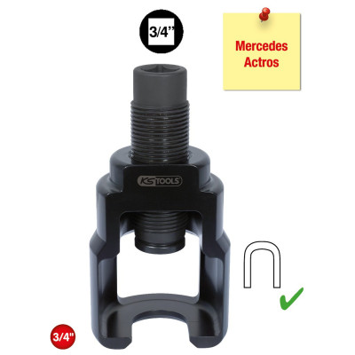 Extracteur De Rotule Universel Vibro-Impact 3/4'', 42X98 mm