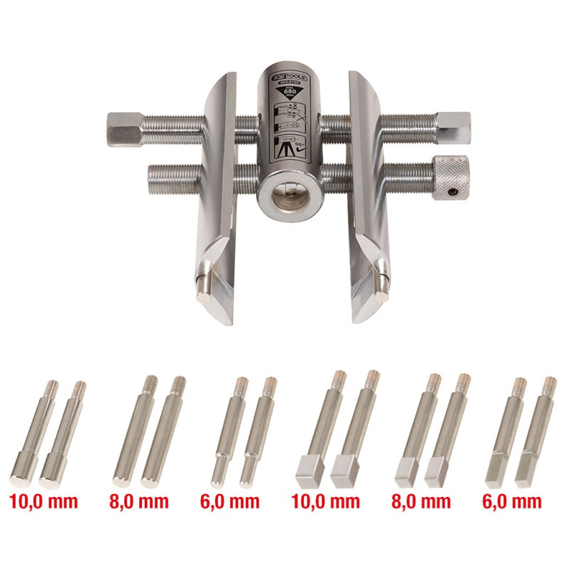 Kit De Démontage D'Écrous De Moyeu Pl Réglable, 13 Pcs