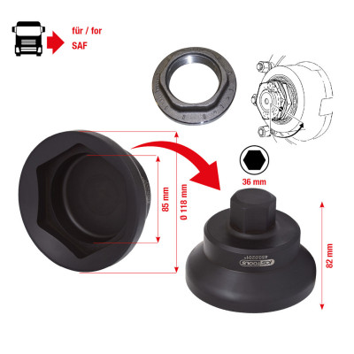 Douille Pour Écrou De Moyeu-85Mm -