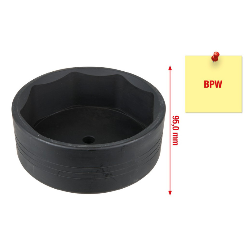 Douille 8 Pans Pour Écrou D'Essieu Bpw, 120 mm