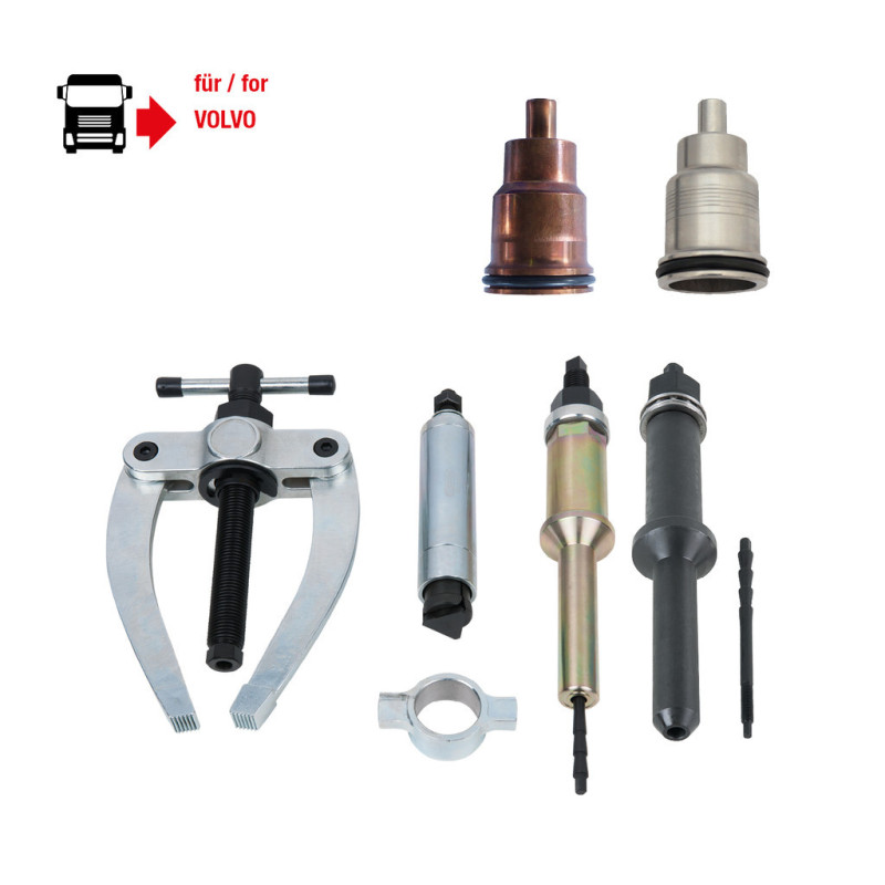 Jeu D'Extraction De Douilles D'Injecteurs Pour Volvo, 5 Pcs