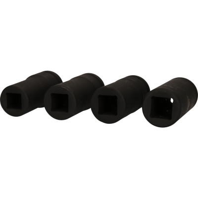 Jeu De Douilles À Chocs 4 Pans 3/4'' Pour Fuso, 4 Pcs