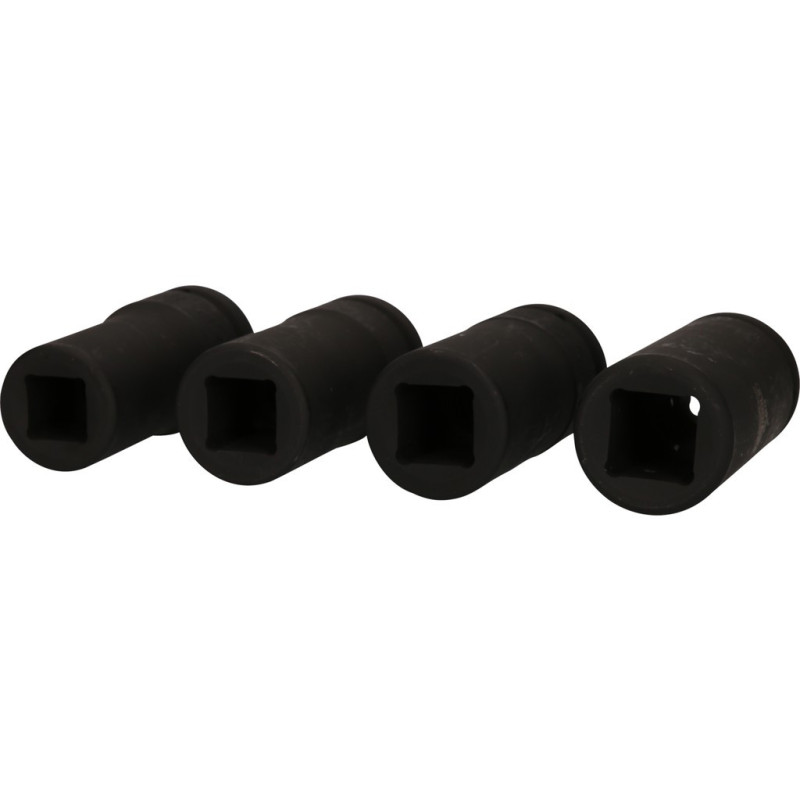 Jeu De Douilles À Chocs 4 Pans 3/4'' Pour Fuso, 4 Pcs