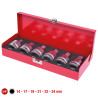 Jeu De Douilles À Chocs 6 Pans 3/4'', 14 À 24 mm