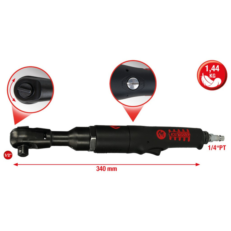 Clé À Rochet Pneumatique Réversible Monster 1/2''