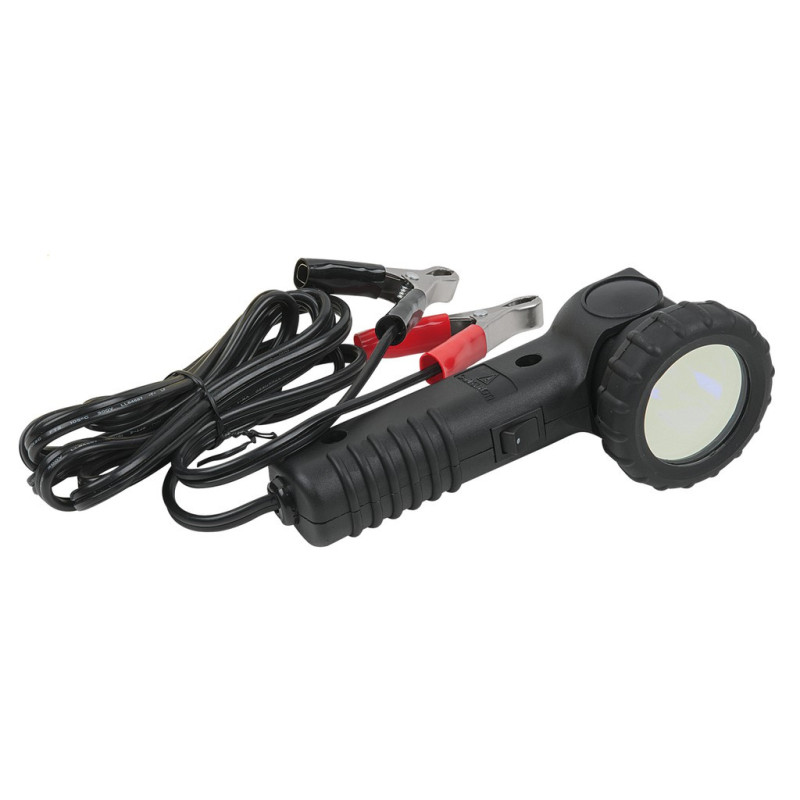 Lampe Uv De Détection De Fuites À Pinces Crocodiles 12V