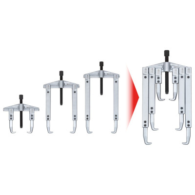 Extracteur À 3 Jeux De Griffes M14 X 1,5 X 150 mm