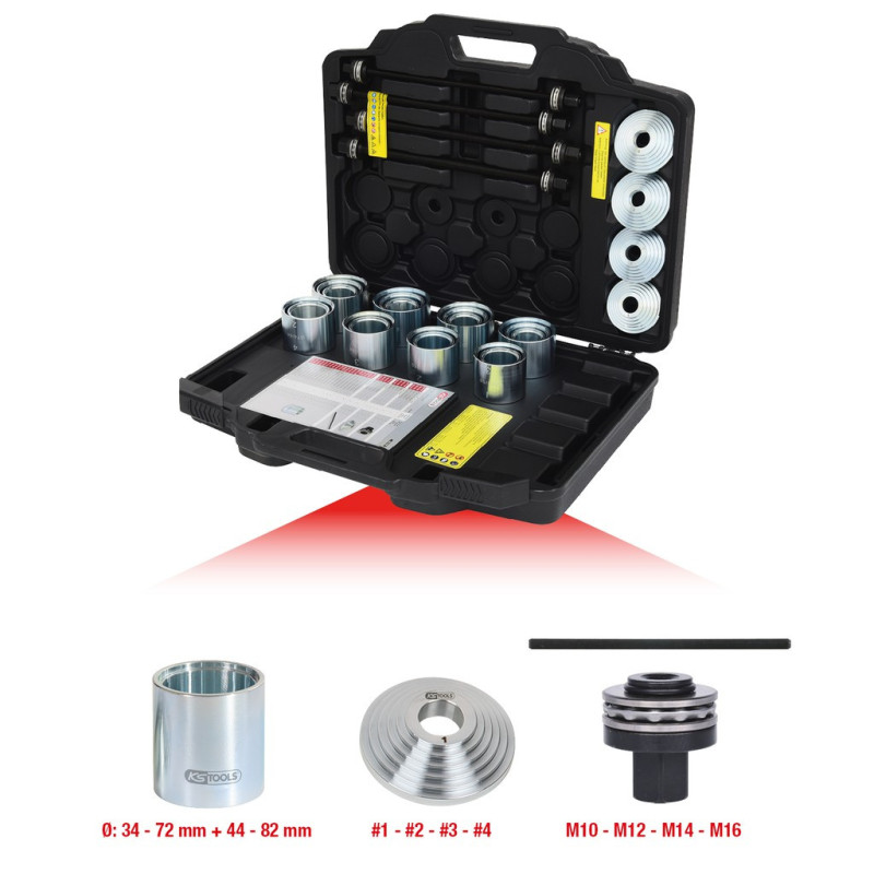 Coffret Pour Le Montage Et Le Démontage Des Roulements, 36 Pcs