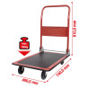 Chariot Pliant, Charge MAX. 150 Kg