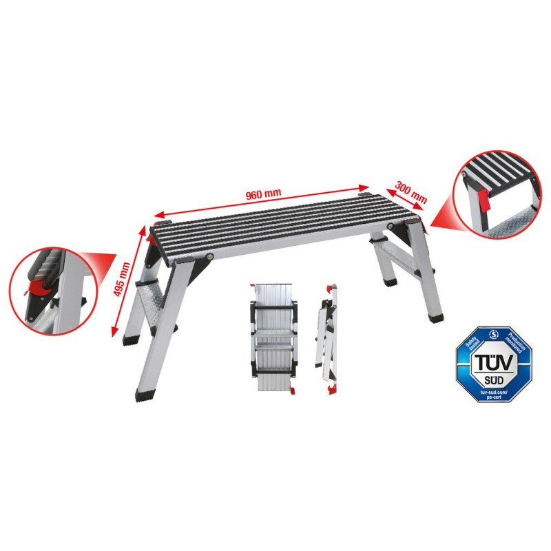 Marche-Pied Aluminium