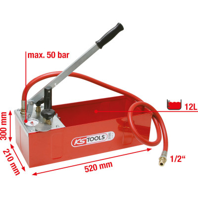 Pompe D'Épreuve Manuelle, 50 Bar