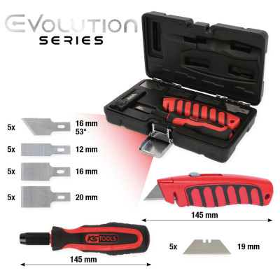 Jeu De Grattoirs Et Cutters - 27 Pcs