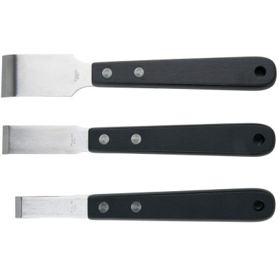 Jeu De 3 Grattoirs À Lame Inox