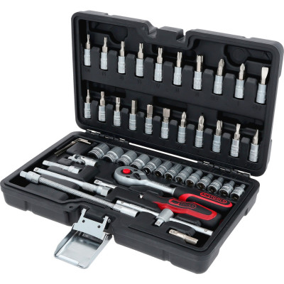 Coffret De Douilles F6 1/4'' - Chromemat - 46 Pcs