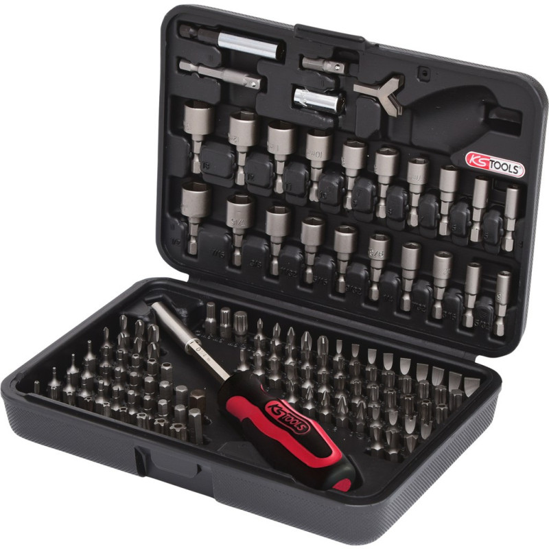 Coffret D'Embouts 1/4", 122 Pièces