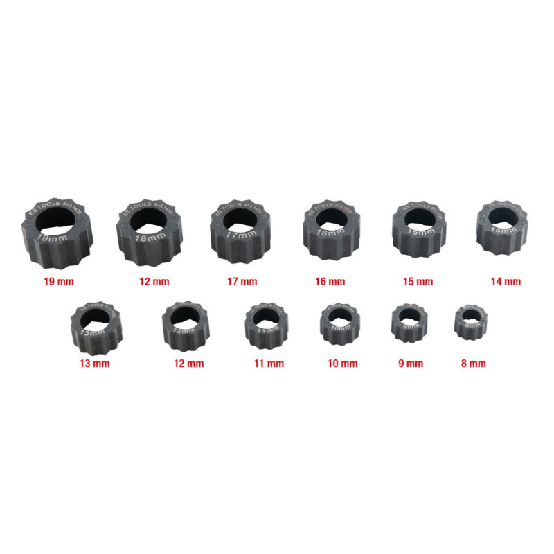 Jeu De Bagues DExtraction Pour Écrous Âbimés, 12 Pièces