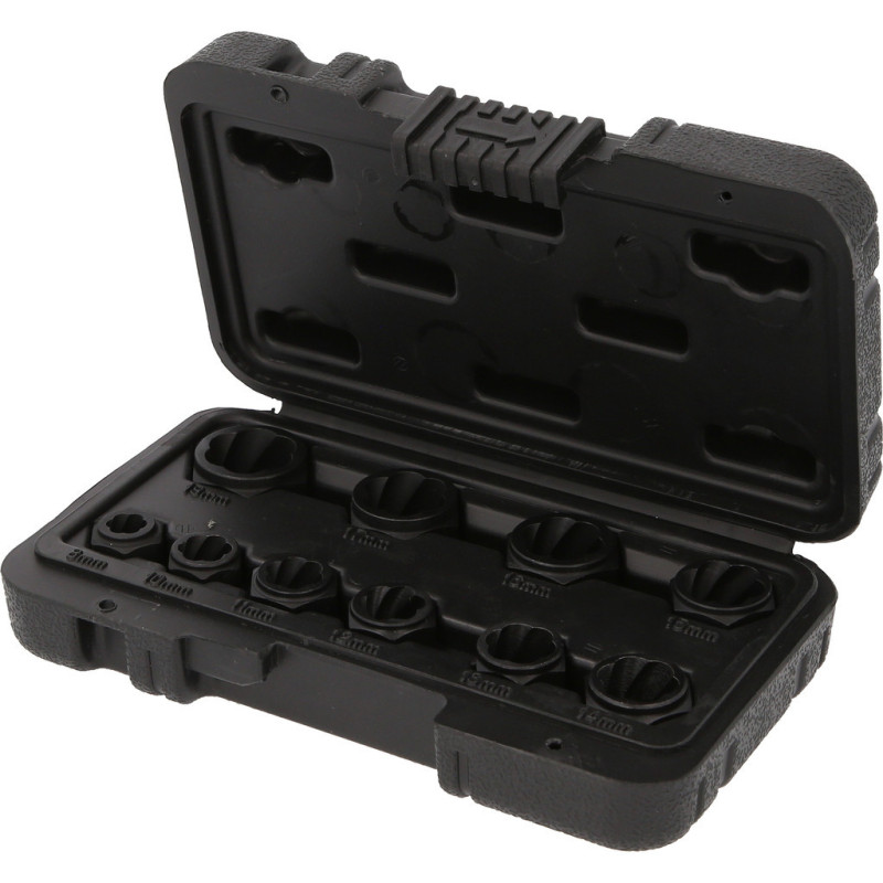 Coffret Écrous À Chocs Pour Vis Et Boulons Abimés, 10 Pcs