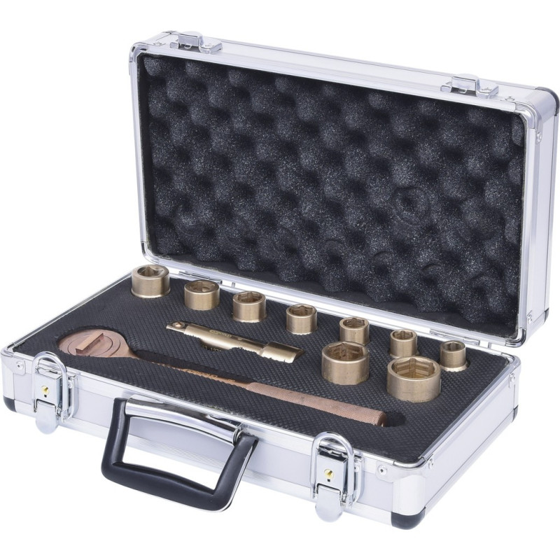 Coffret De Douilles Bronzeplus, 11 Pièces