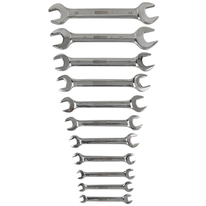 Jeu De 11 Clés À Fourches Inox, 8 À 32 mm