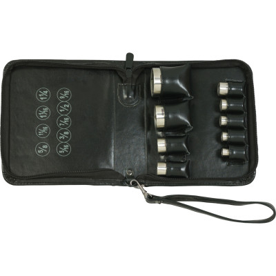 Jeu De 9 Douilles Titanplus 6 Pans 3/8'', 5/16 À 1.1/4''