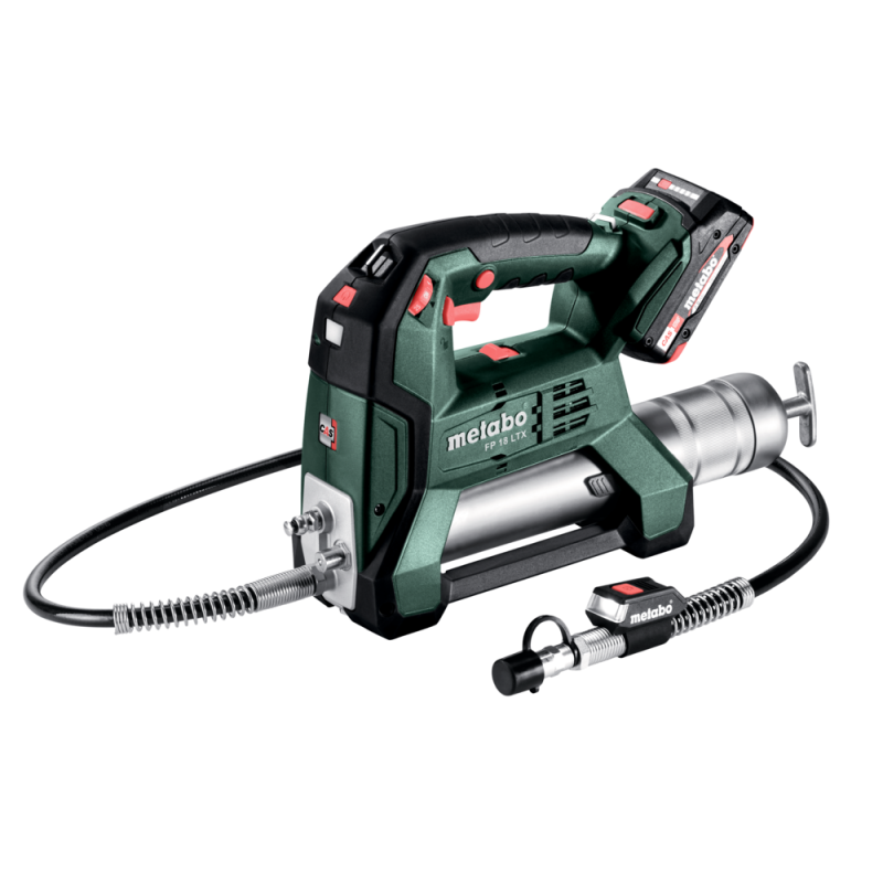 Pompe À Graisse 18 V - Fp 18 Ltx -2 X 2,0 Ah Li-Power, Sc 30, Coffret