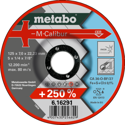 Meules D'Ébarbage - M-Calibur 125X7,0X22,23 mm