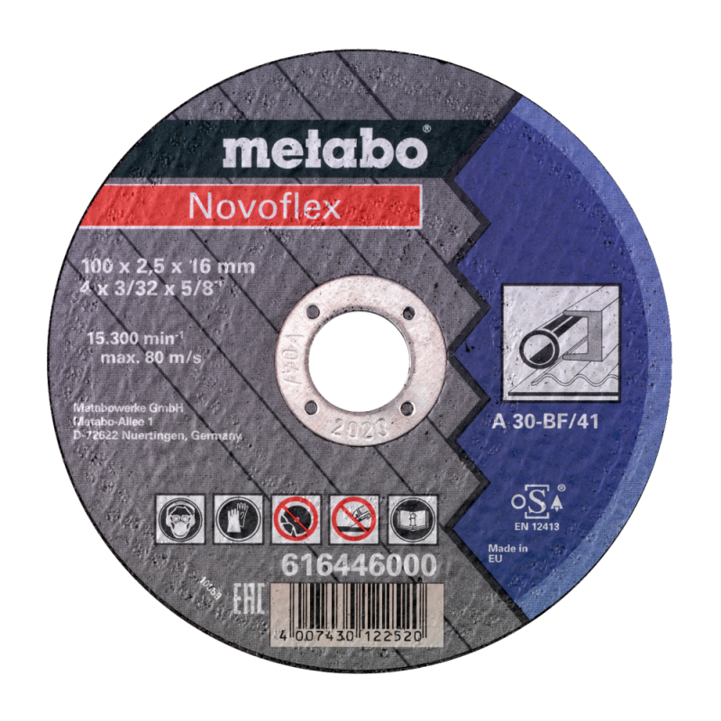 Meules De Tronçonnage - Novoflex 100X2,5X16,0 Acier