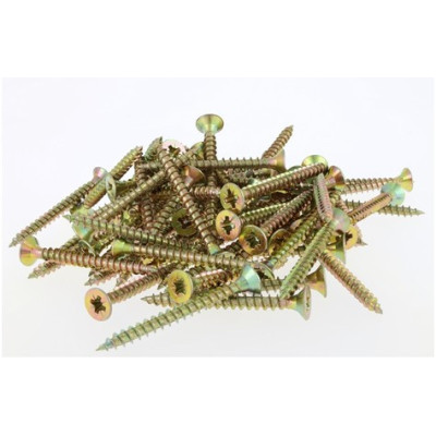 Vis Agglo Tf Pz Ac Zn Bch 6.0 X 45 Fraisee Pozidriv Acier Znbichro Boite X 250Pc