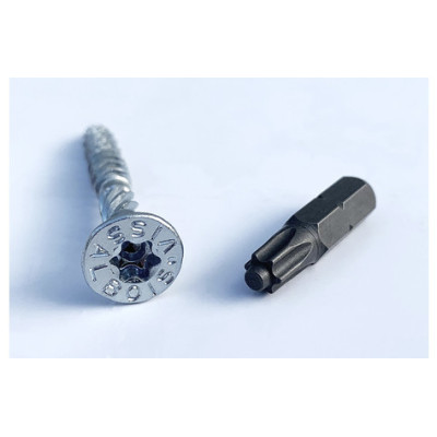 Vissalbois Ttap Premium Tf Zg Blc - 4.5X 60/36 - (Bp 100) Fraisee Ttap Acier Znb