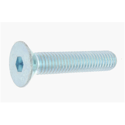 Vis Metaux Tfhc Ac Zn Bl 10.9 Din7991 -14.0 X 40 Fraisee Hexcreuse Acier10.9 Znb