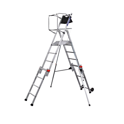 Plateforme Individuelle Roulante Hauteur Reglable - Ultim 6 A 9 Marches