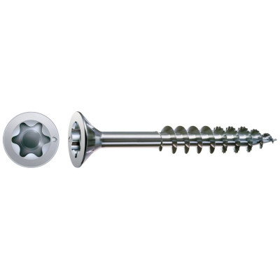 Vis Bois Ov Tf Torx T40 Fil Total 8X160 Zing 50Pcs