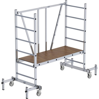 Echafaudage Telescopique X'Tower 2M80 Plancher (4M80 Travail)