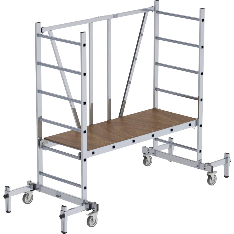 Echafaudage Telescopique X'Tower 2M80 Plancher (4M80 Travail)