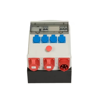 Coffret De Chantier 250V 415V - Avec Arrêt D'Urgence - Sans Rallonge