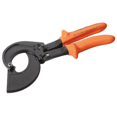 Coupe-Câble Isolé À Cliquet - Capacité 52 mm