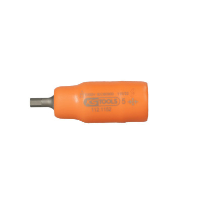 Douille Tournevis 6 Pans Isolée, 1/2'' - 5 mm