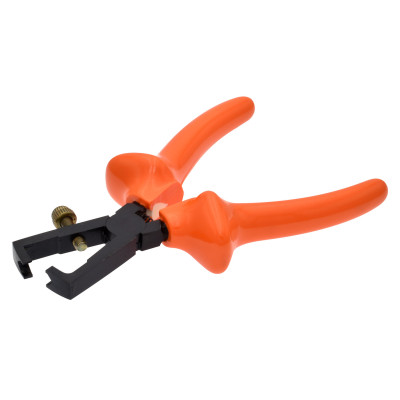 Pince À Dénuder Isolée Avec Molette De Réglage, L.175 mm