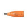 Douille Tournevis 3/8'' Isolée 1000V, 6 Pans 6 mm, L.48 mm