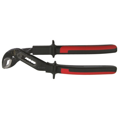 Pince Multiprise Entrepassée Manche Bi-Matière, L.250 mm