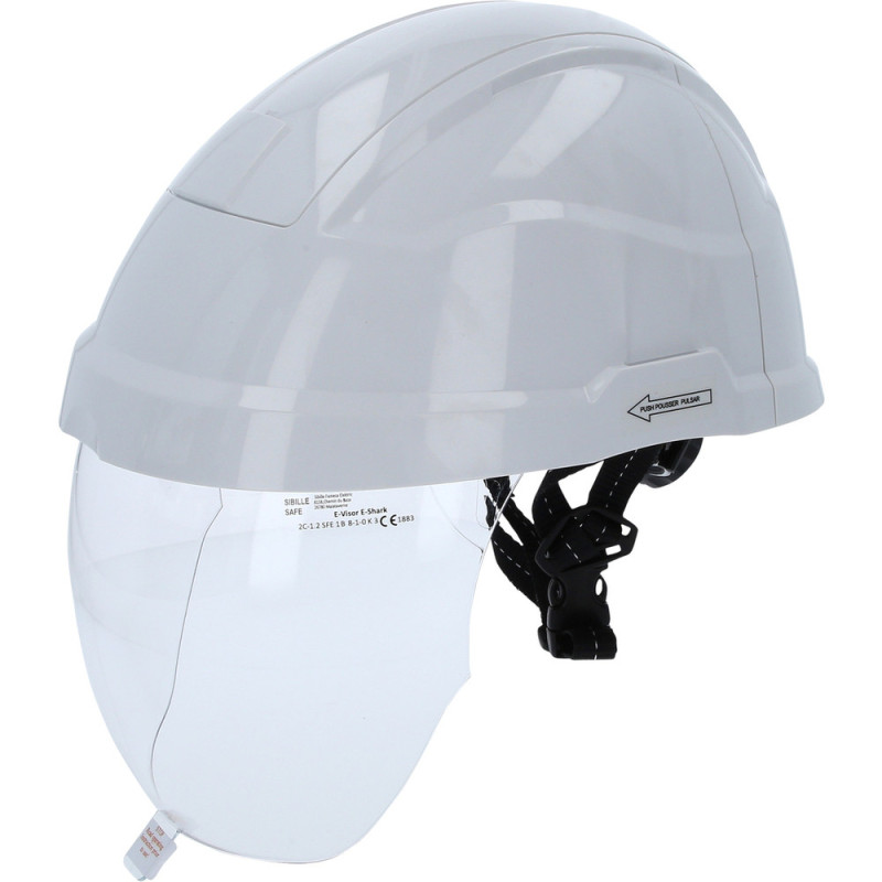 Casque De Protection Avec Écran Facial Intégré Pour Électricien