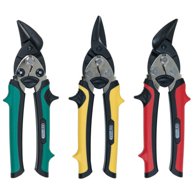 Kit De 3 Cisailles À Tôles - 3 Pcs