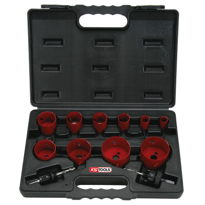 Coffret De 10 Scies Cloches, Ø19 À 67 mm